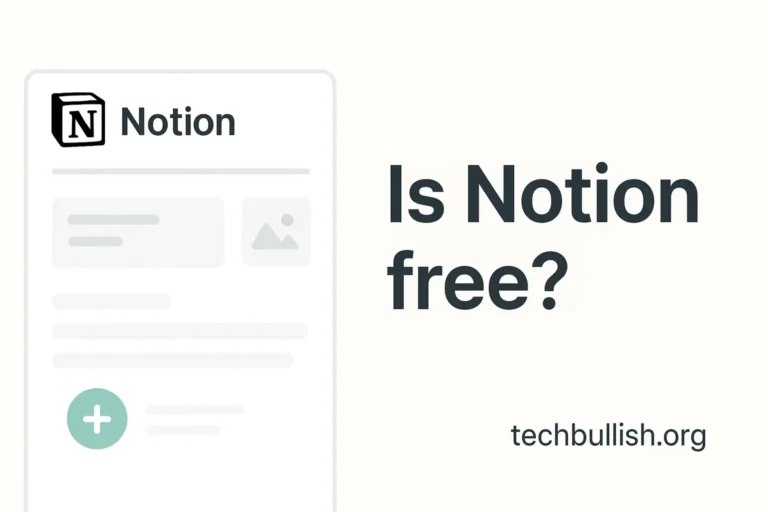 Notion free plan dashboard showing workspace and templates